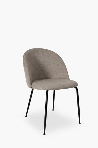 Round Back Quilted Chair