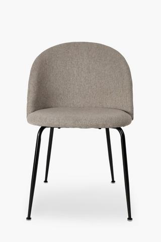 Round Back Quilted Chair