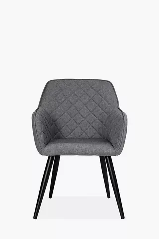 Cross Quilted Arm Chair