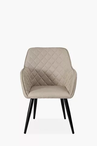Cross Quilted Arm Chair