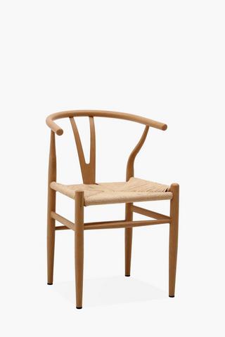 Tonga Metal And Wood Dining Chair