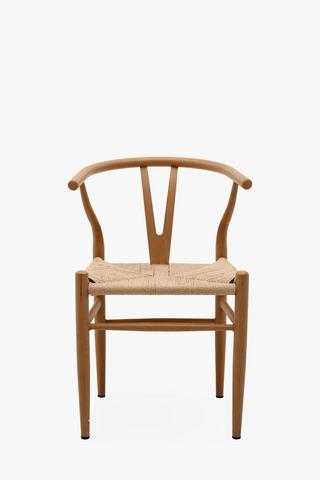 Tonga Metal And Wood Dining Chair