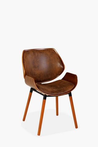 Amos Carver Dining Chair Brown
