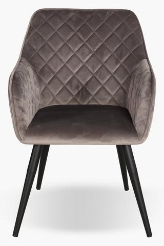 Carver Velvet Chair