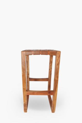 Sitka Leather Bar Stool