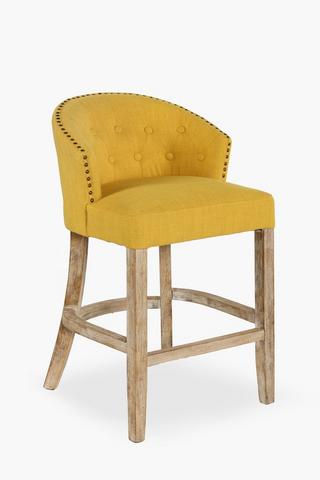 Deep Button Bar Chair