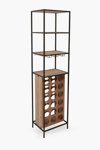 Sawyer Tall Wine Cabinet