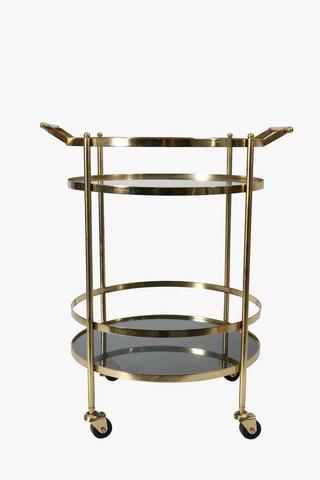 Regal Round Drinks Trolley