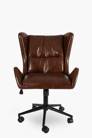 Wingback Pu Office Chair