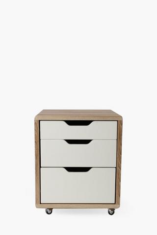 Newport 3 Draw Credenza