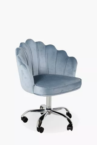 Scalloped Office Chair