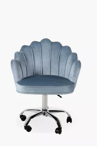 Scalloped Office Chair