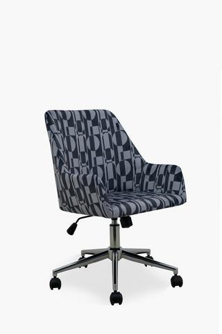 Geometric desk chair new arrivals