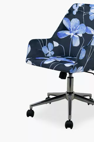 Thornton Floral Office Chair