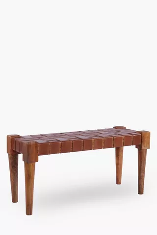 Sitka Leather Bench