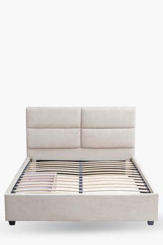 Upholstered Queen Bed With Storage Box