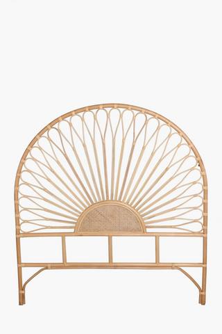 Rattan Arch Queen Headboard