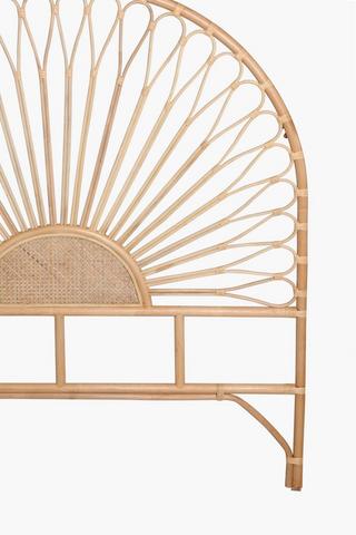 Rattan Arch Queen Headboard