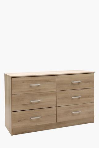 Studio 6 Drawer Low Unit