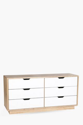 Newport 6 Drawer Unit