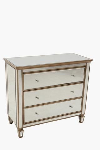 Mirrored Chest Of Drawers