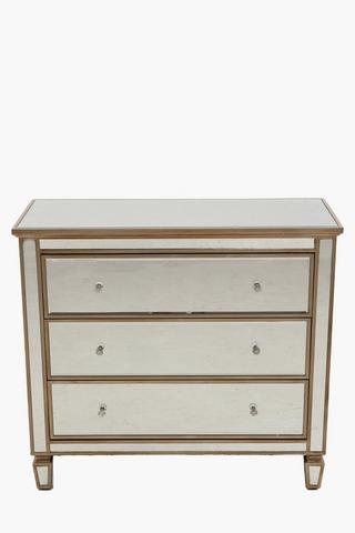 Mirrored Chest Of Drawers