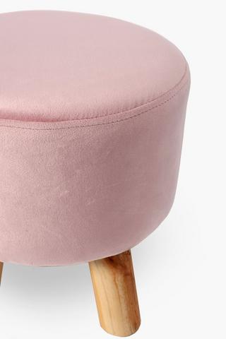 Mini Velvet Stool