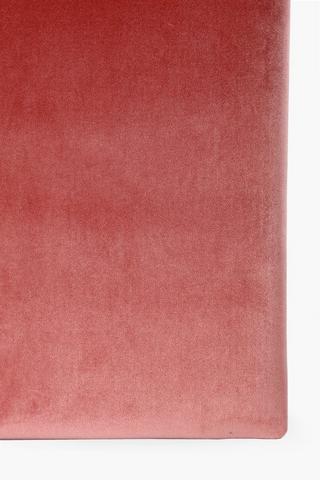 Velvet Three Quarter Headboard