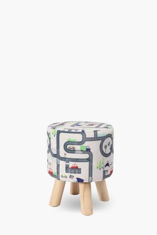 Kids Printed Stool