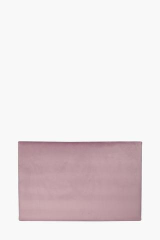 Velvet Three Quarter Headboard