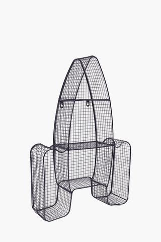 Rocket Metal Shelf