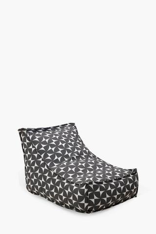 Geometric Snug Bean Bag, Large