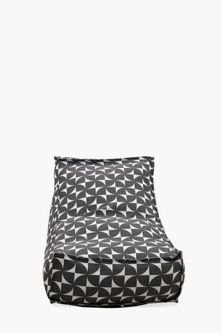 Geometric Snug Bean Bag, Large