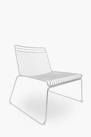 Armless Metal Chair