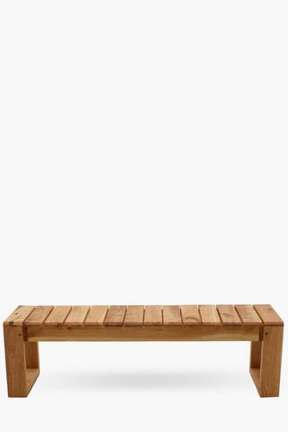 Slatted Bench