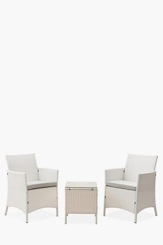 3 Piece PE Rattan Patio Set