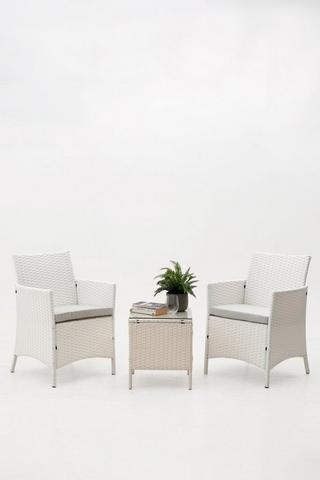 3 Piece PE Rattan Patio Set