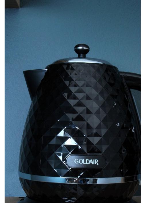 Goldair Black Diamond Kettle 1 Silver SHEET STREET