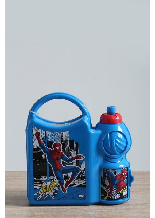 SPIDERMAN LUNCH BOX COMBO SET 1 Royal Blue SHEET STREET