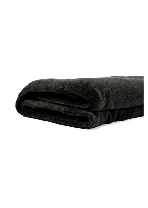 CORAL FLEECE BLANKET 150X200CM 1 Black SHEET STREET