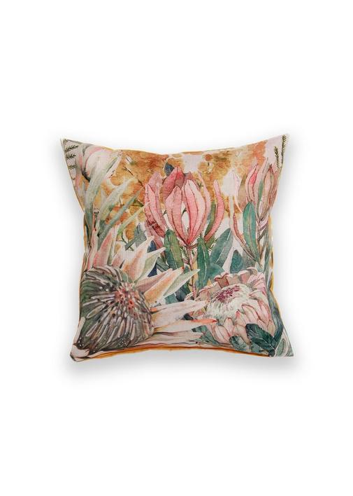 FEM PROTEA PRINTED SCATTER 50X50CM 1 Sage SHEET STREET