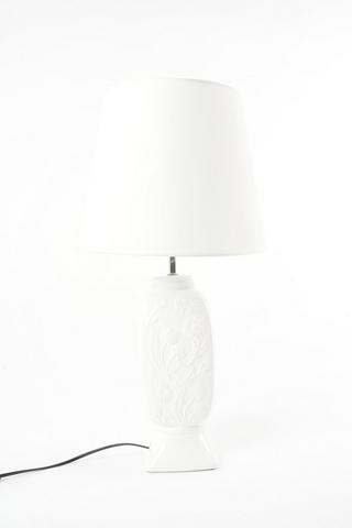 EMBOSSED FLORAL LAMPSET