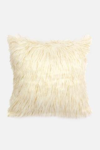GLITTER FAUX FUR SCATTER 55X55CM