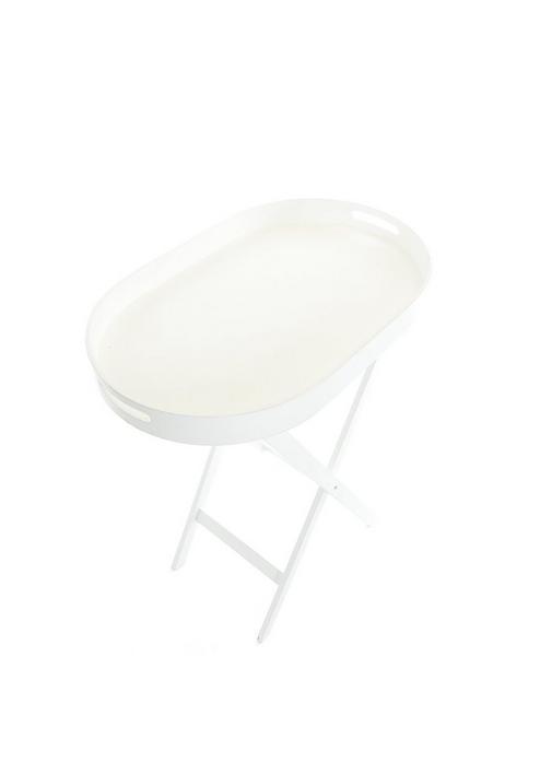 OVAL BUTLERS TRAY 1 White SHEET STREET