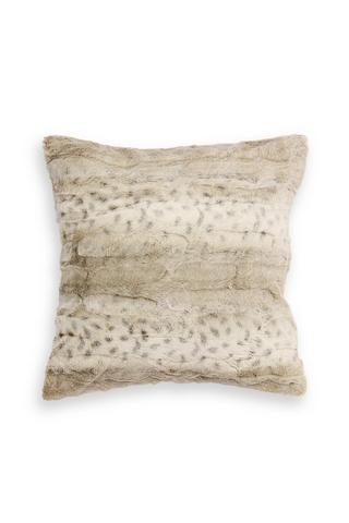 ANI POLKA FAUX FUR SCATTER 50X50CM