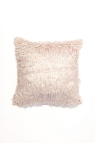 GLITTER FAUX FUR SCATTER 55X55CM