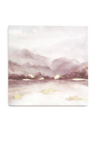 SERENE LAKE WALL ART 50X50CM