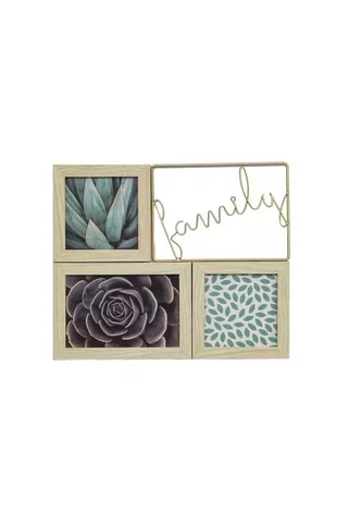 FAMILY WIRE DECORATIVE FRAME