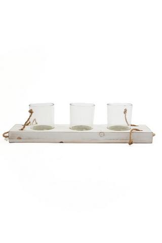 3 PACK TEALIGHT CANDLE HOLDER