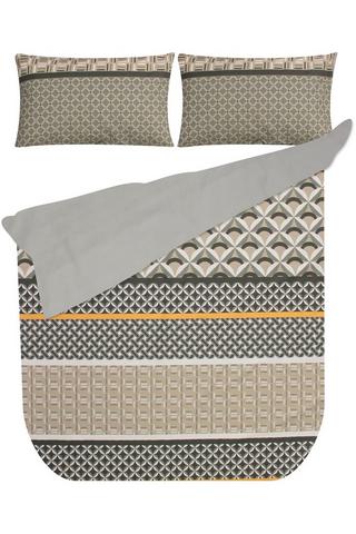 ORIENTAL GEO POLYCOTTON DUVET COVER